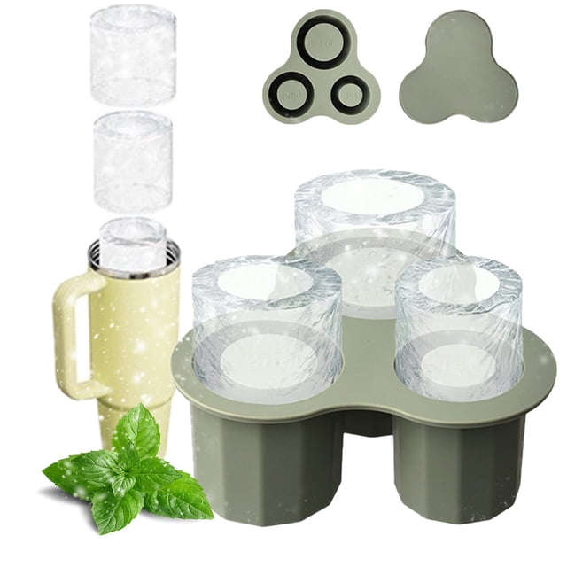 Fiudx Ofertas flash del día solo en línea Bandeja de Hielo Especial para Tazas - Bandeja de Hielo de Grado Alimenticio - Bandeja de Hielo Fácil de Liberar