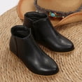thumbnail image 6 of VitNoiva Kids Ankle Boots Side Zipper Lightweight Winter Toddler And Kids Girls Booties School Shoes, 6 of 6