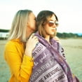 thumbnail image 2 of Sister Birthday Gift Ideas, Sister Gifts from Sister Brother, Big Sister Gift, Birthday Gifts for Sister, Funny Gifts for Sister from Sisters, Best to My Sister Gifts Blanket 50"X60", 2 of 5