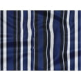 thumbnail image 5 of oneOone Rayon Royal Blue Fabric Stripes Dress Material Fabric Print Fabric By The Yard 56 Inch Wide, 5 of 6