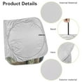 thumbnail image 6 of KUIFORTI Extra Large Windshield Sun Shade Foldable Car Front Window Sunshade for Most Cars SUV Truck Heat Blocker Visor Protector Blocks Max UV Rays and Keeps Your Vehicle Cool, Cute Pandas, 6 of 6