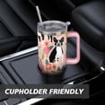 thumbnail image 7 of Insulated Dog Lover Tumbler for Women - 40oz Leakproof Travel Mug with Handle & Straw - Cute Puppy Gift Coffee Cup, 7 of 7