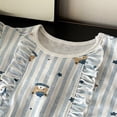 thumbnail image 5 of KEXE 2T Summer Clothes For Girls Toddler Girl Outfits Toddler Girl Outfits Baby Girl Summer Clothes Sleeveless Tops And Shorts Clothing Sets, 5 of 7
