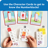 Hand2Mind MathLink Cubes Numberblocks 11-20 Activity Set, Learning Kids ...