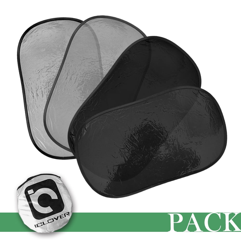1 Set Kids Pet from Sun- Blockover 98/% UV Rays - Fit Most Cars -Easy /& Flexible to Use Car Sun Shades for Side and Rear Window to Protect Your Baby Black PVC Children 2 pieces