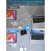 Multi Charging Station, 110W 8Port Usb Charging Station, Multiple Usb Charger Station, Charging Station for Multiple Devices, Multi Usb Charging Station, Chargers for Multiple Devices