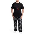 thumbnail image 5 of CafePress - Costumed Pitbull Halloween - Men's Dark Loose Fit Cotton Pajama Set, 5 of 7