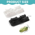 thumbnail image 3 of Pistachio Silicone Baking Mold, 4 Cavity 3D Mold, Food Grade Silicone Mold, Non Stick Reusable Dessert Mold, Heat Resistant Bakeware, Chocolate Jelly Mold for Mousse Cake Pudding Ice Cream DIY, 3 of 7