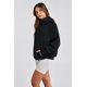 thumbnail image 4 of Sudaderas con capucha Anoumcy Comfort sudadera con capucha de forro polar de gran tamaño para mujer, 4 of 6