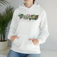 thumbnail image 4 of Haleiwa Co Tropical Flora Hoodie Gildan Unisex Heavy Blend Hood Sweatshirt, 4 of 4