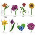 thumbnail image 3 of Figuras de juguete HUOGUO con flores simuladas para decoración del hogar, regalo para niños, 3 of 5