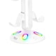 thumbnail image 4 of Soporte para Con Controlador Juegos RGB 3 5 Mm Y Tipo C () Blanco, 4 of 5