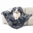 thumbnail image 1 of Manta impermeable para perros grandes, 50 x 60 cm, color gris, 1 of 7