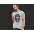 thumbnail image 2 of Daniel Bryan Respect the Beard Mens Gray T-shirt 4XL, 2 of 6