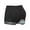 #2 Black*2, variant on Joyshaper Women Seamless Butt Lifter Padded Shapewear Hip Enhancer Shaper Panties Tummy Control Boyshorts Pack of 2