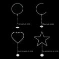thumbnail image 1 of Columna en forma de corazón con forma de globo, varilla de cristal, círculo de aire, camino de plomo, columna de amor, camino, arco de inyección de agua, base pequeña, decoración, 1 of 5