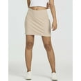 thumbnail image 2 of Real Essentials 3 Pack: Women's 16" Active High Waisted Skort Skirt Pockets - Running Tennis Golf Gym (Available In Plus), 2 of 7