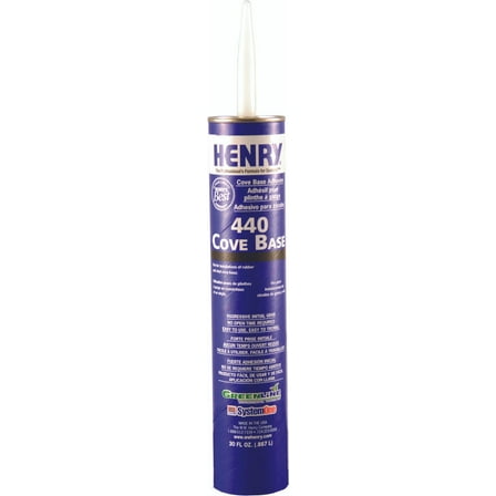 Henry 12107 30 oz Tube Of #440 Cove Base Adhesive - Quantity of 4