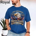 thumbnail image 2 of America 250 Shirt, 1776-2026 Patriotic Eagle T-Shirt, USA 250th Anniversary Tee, American Freedom Shirt, 2 of 3