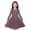 Purple, variant on Odeerbi Toddler Girls Long Sleeve A-Line Dress Spring Cute Flared Swing Dress Solid Color Stretchy Skater Dress Twirly School Recital Dress Toddler Girls Clothes
