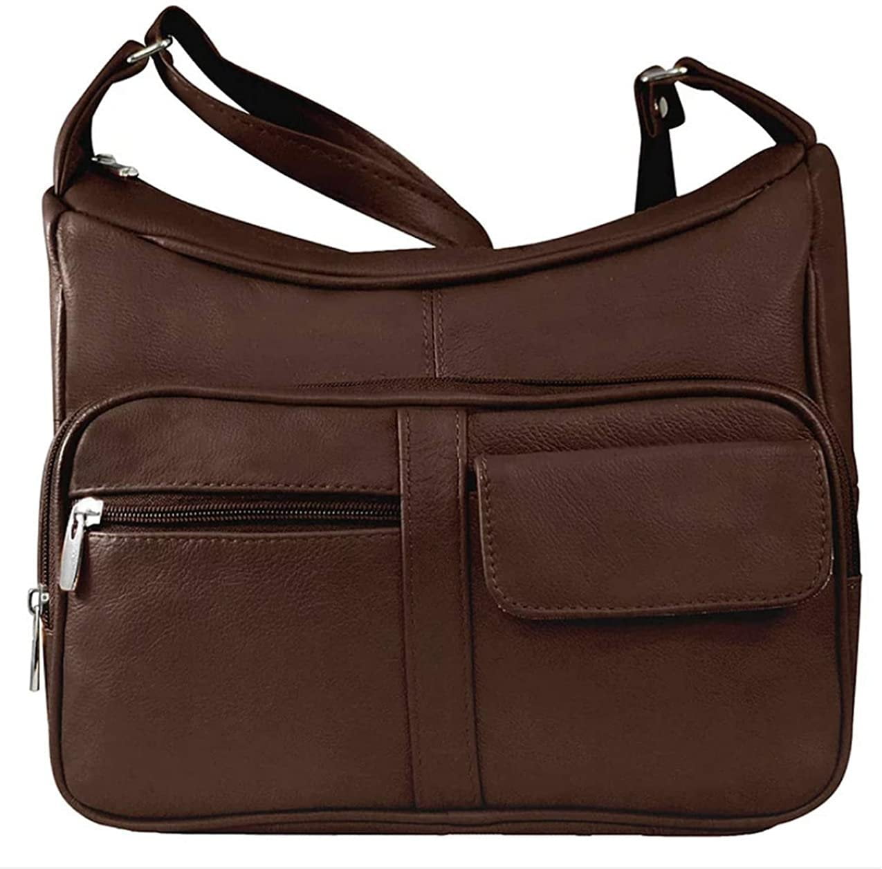 Silver Fever SILVERFEVER Medium Leather Handbag Ladies Shoulder Bag