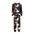 thumbnail image 7 of Halloween Family Matching Pajamas Sets, Halloween Family Leisure Loungewear, Pumpkin Ghost Holiday PJS Sleepwear, Seasonal Halloween Party Family for Home Relaxing Casual Daily Wear Indoor, 7 of 7