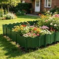 thumbnail image 4 of Plastic Garden Fence, 20 Panels with 10 Stakes, Landscape Edging Border, Decorative Picket Fence for Flower Beds, Lawn, Yard, 4 of 8