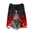 thumbnail image 2 of Birdeem Chemise à Manches Longues Imprimé de Noël pour Enfants, Col Rond, Convient aux Garçons, Chemises de Noël Amusantes, Chemise de Noël pour Garçons, 2 of 8
