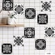 thumbnail image 2 of 20 piezas pegatinas de azulejos adhesivos cuadrados, azulejo de pared autoadhesivo, autoadhesivo, 11 kaili Sencillez, 2 of 2