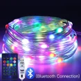 thumbnail image 2 of Guirnalda de luces LED con Bluetooth WS2812B, luces RGBIC Dreamcolor para árbol de Navidad, decoración de bodas, lámpara USB, 2 of 5