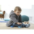 thumbnail image 4 of Winter Children's Clothing New Boy Croissant Buckle Zipper Plus Velvet Thick Warm Small Jacket, 4 of 11