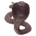 thumbnail image 1 of Simulation Reptile Model for Cobra Snake Amphibious Spectacles Kingsnake Model Tidy Toy Ornaments, 1 of 5