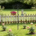 thumbnail image 5 of NWOKYZGH Shepherds Hooks for Outdoor, Heavy Duty Adjustable Bird Feeder Pole Garden Decor Shepherds Hook for Hanging Bird Feeder, Plant Baskets, Hummingbird Feeder for Outside, 5 of 8