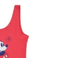 thumbnail image 3 of Disney Women's Mickey Mouse Bodysuit, Racer Back Tank Top Mickey Mouse Shapewear Red - L, 3 of 6