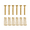 Gold, variant on LOOKSEVEN Single Coil Pickup Height Adjustment Screws & Conical-Style Springs for Strat TL- Gold