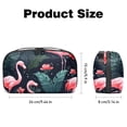 thumbnail image 5 of Flamingo Waterproof Oxford Cloth Travel Case for Electronic Devices, USB Organizer, Charger Organizer Travel Case, Phone Cable Organizer - 5.9x9.44x3.14 in, 5 of 6