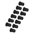 thumbnail image 4 of Guitar String Bushing, 12PCS  Compatibility Wear Resistant High Hardness Replacement Parts Metal Guitar Ferrules Easy To Install  For Musical Instruments Silver,Black,Gold, 4 of 8