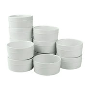 overandback Porcelain 5" Bakeware Ramekins, set of 12