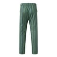 thumbnail image 7 of SNOWSONG Men's Pants, Mens Plaid Pencil Pants Zipper Elastic Waist Pants Trousers, Mens Casual Pants, Chino Pants Slim Fit, Slacks for Men 1PC Pants Green XL, 7 of 7