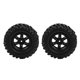 thumbnail image 2 of 2 neumáticos de goma de 1,9 pulgadas y 96 mm con llantas de aleación para coche trepador de control remoto Axial SCX10 1/10, 2 of 8