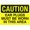 Warning Sign 3, variant on Dumpster Must Be Placed On Level Surface Sign, 8"x12" Prohibition Security Metal Sign, Custom Safety Decor for Home Yard