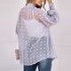 thumbnail image 4 of Cárdigan para mujer con frente abierto y puños elásticos de fibra de poliéster, estilo simple, tops con frente abierto para fiestas, citas, compras, luz Purpul L, 4 of 6