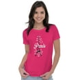 thumbnail image 3 of Paris Eiffel Tower French Parisian Womens Slim Fit Graphic Tee Brisco Brands S, 3 of 5