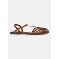 thumbnail image 2 of No Boundaries T-Strap Huarache Sandals, Women's, 2 of 6