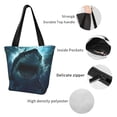 thumbnail image 4 of Easygdp Undersea Shark Bolso de Hombro para Mujer, Bolso Bandolera y Cartera de Mano Elegante para Uso Diario, 4 of 6