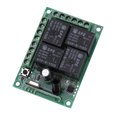 thumbnail image 1 of 12 V 433 Mhz 4 canales de relé RF inalámbrico interruptor de control remoto módulo receptor para puertas de garaje coches LYUMO familiar, 1 of 6