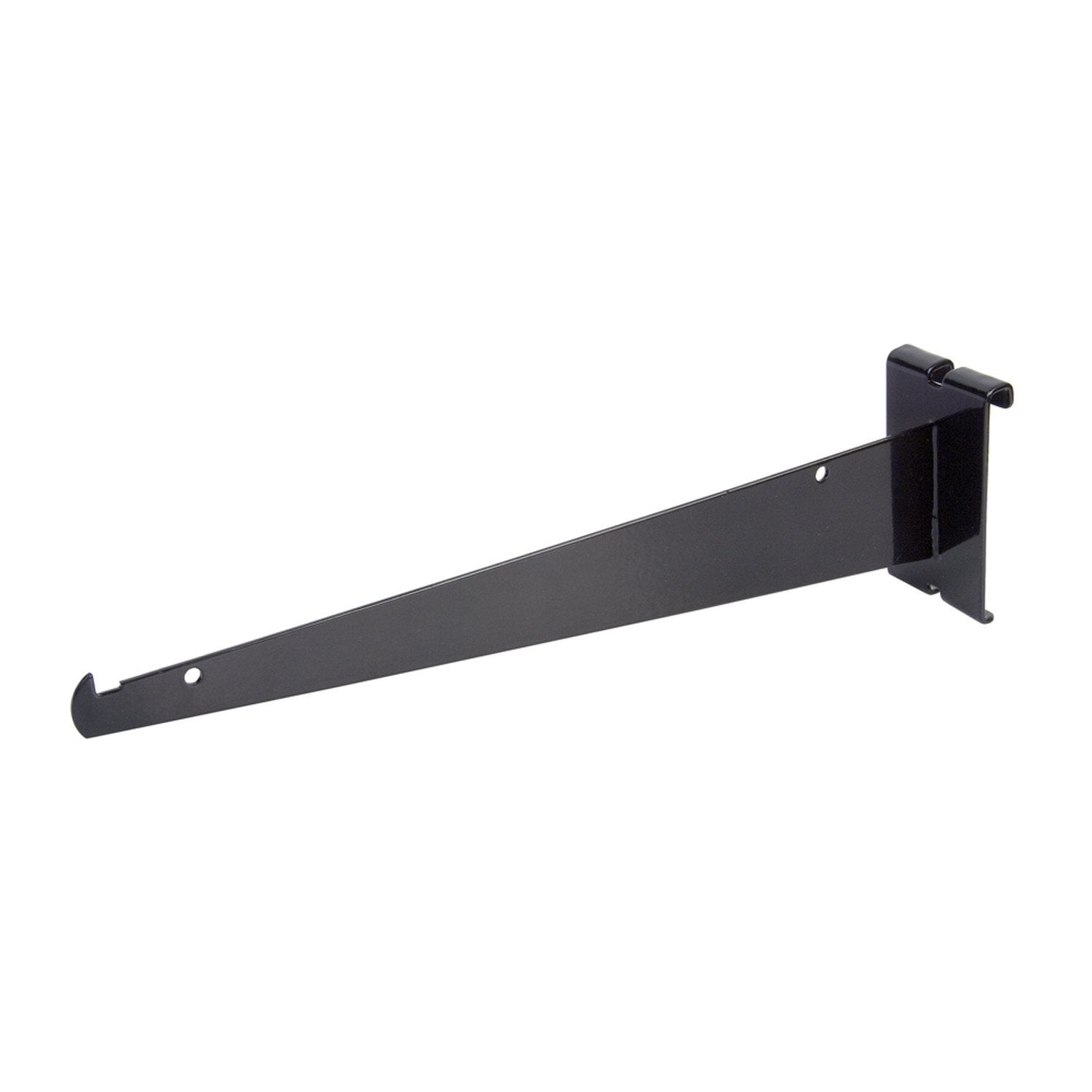 12" Gridwall Shelf BracketsBlack (10pcs)