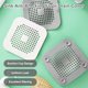 thumbnail image 5 of Muyoka 4pcs Square Shower Drain Hair Catcher 14.5x14.5CM Reutilizable Silicona Shower Drain Cover Filter Hair Trap Mantenga sus desagües suaves y limpios para baño Bañera Cocina Muyoka Hogar, 5 of 7
