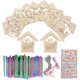 thumbnail image 5 of Handmade Wind Chime With Cutouts For Adults Garden Parties DIY Style 1 Set, 5 of 5