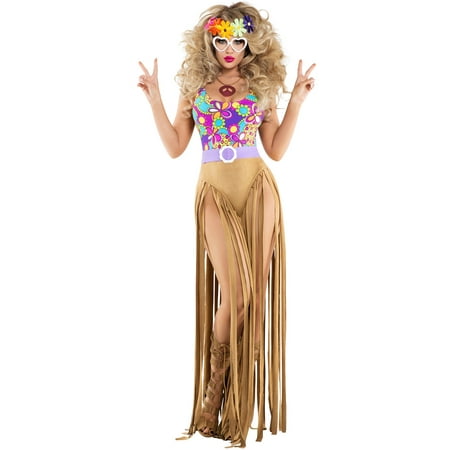 Women's Sexy Hippy Chick Costume